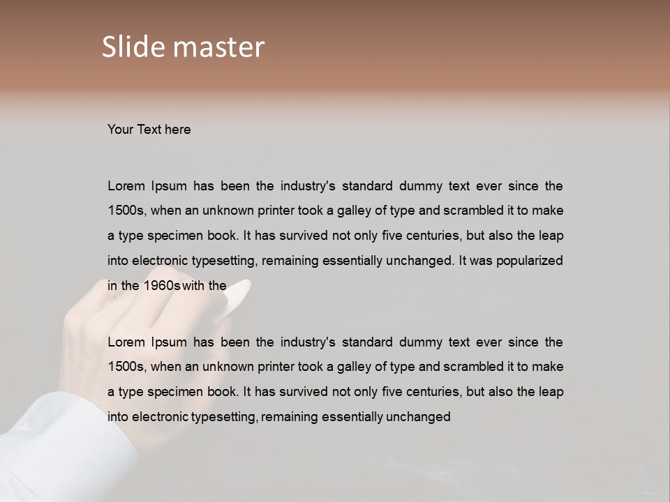 Design Reminder Copy PowerPoint Template