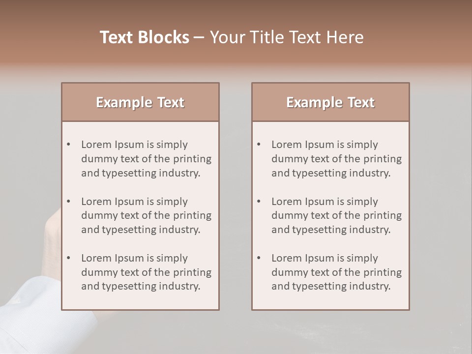 Design Reminder Copy PowerPoint Template