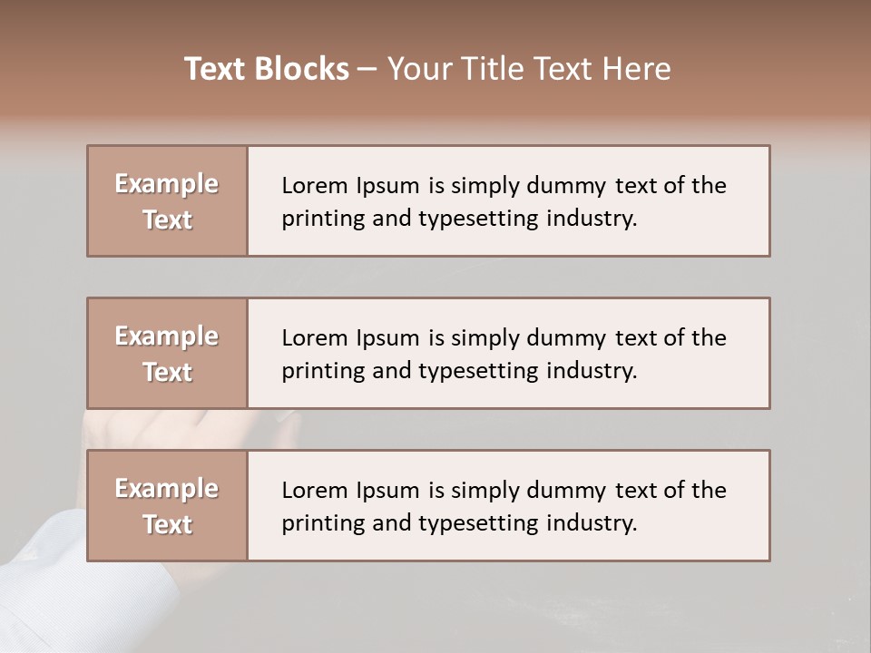 Design Reminder Copy PowerPoint Template