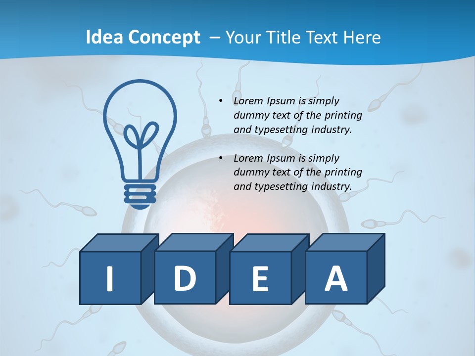 Concept Biology Biotechnology PowerPoint Template