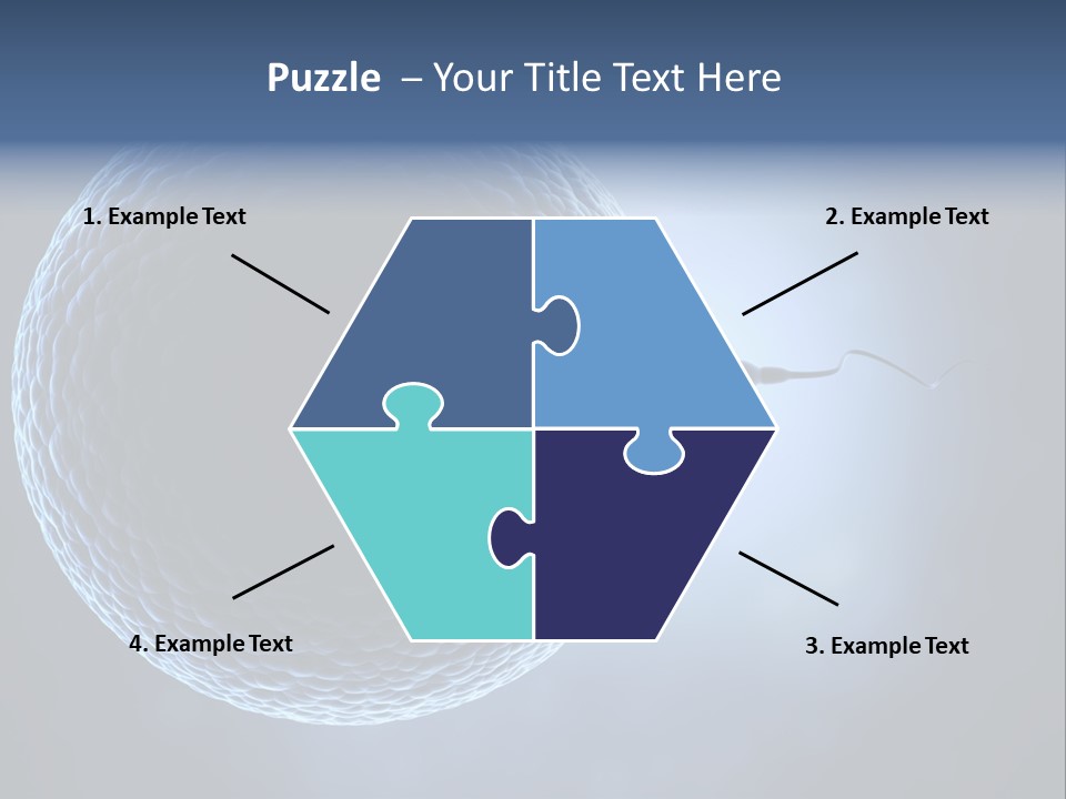 Render Female Micro PowerPoint Template