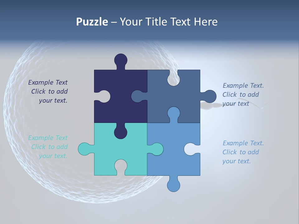 Render Female Micro PowerPoint Template