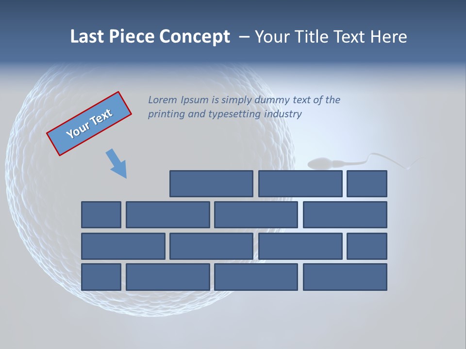 Render Female Micro PowerPoint Template
