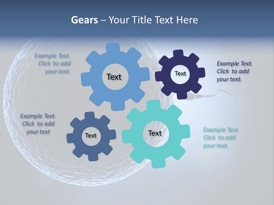 Render Female Micro PowerPoint Template