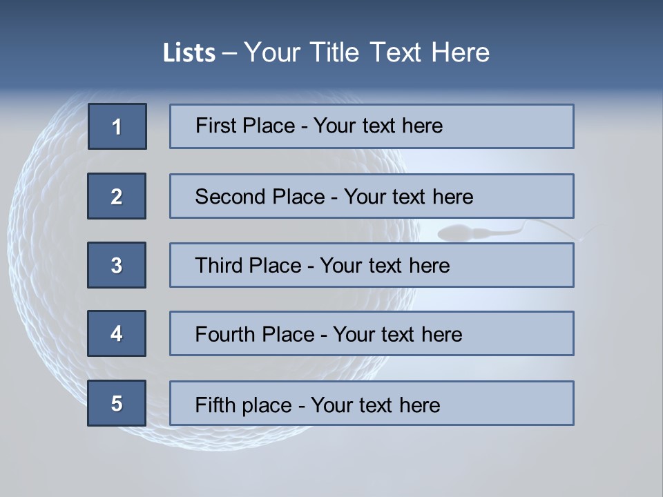 Render Female Micro PowerPoint Template