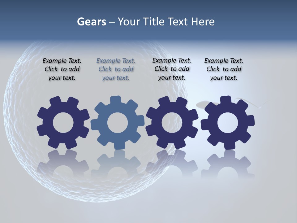 Render Female Micro PowerPoint Template