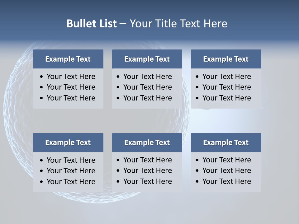 Render Female Micro PowerPoint Template