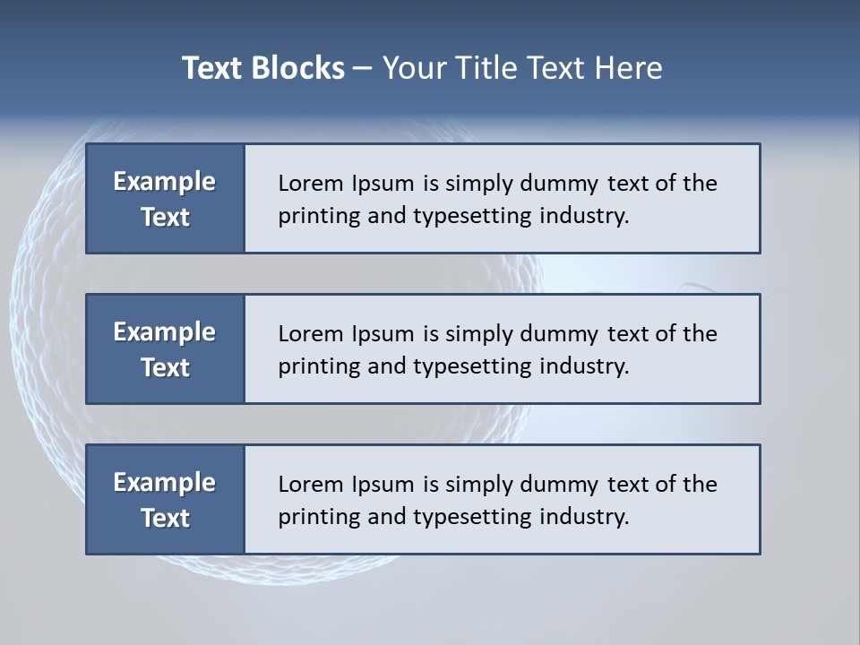 Render Female Micro PowerPoint Template