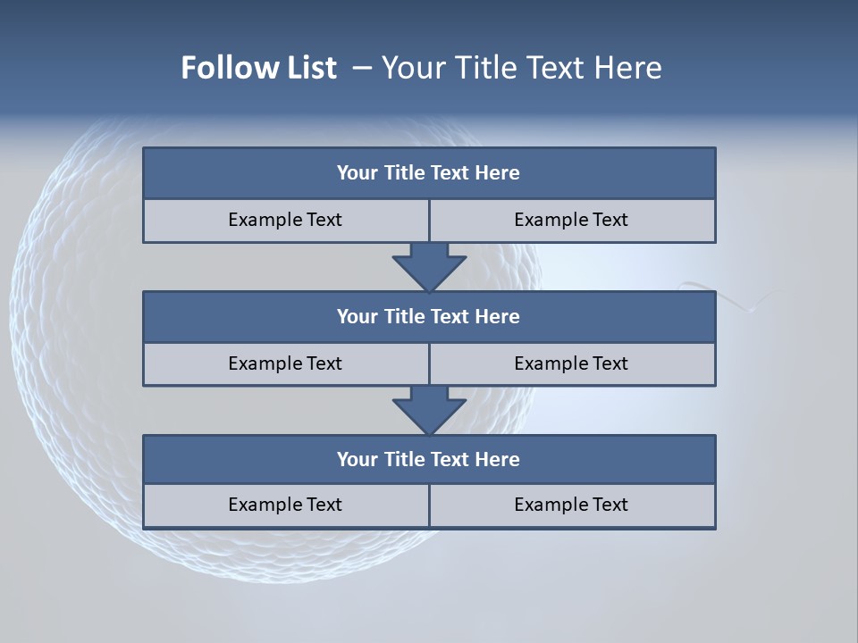 Render Female Micro PowerPoint Template