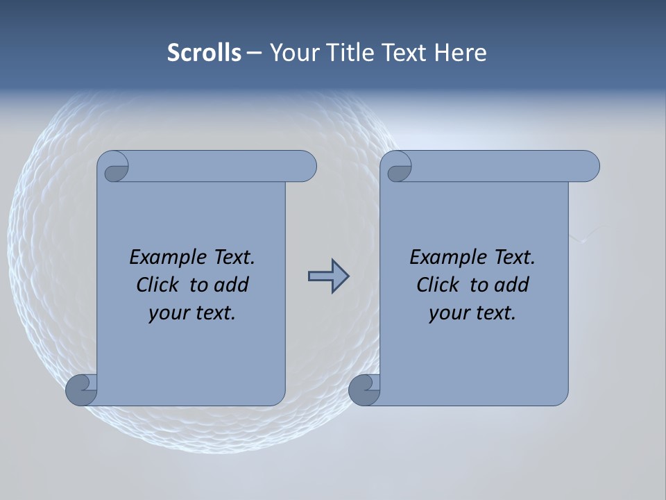 Render Female Micro PowerPoint Template