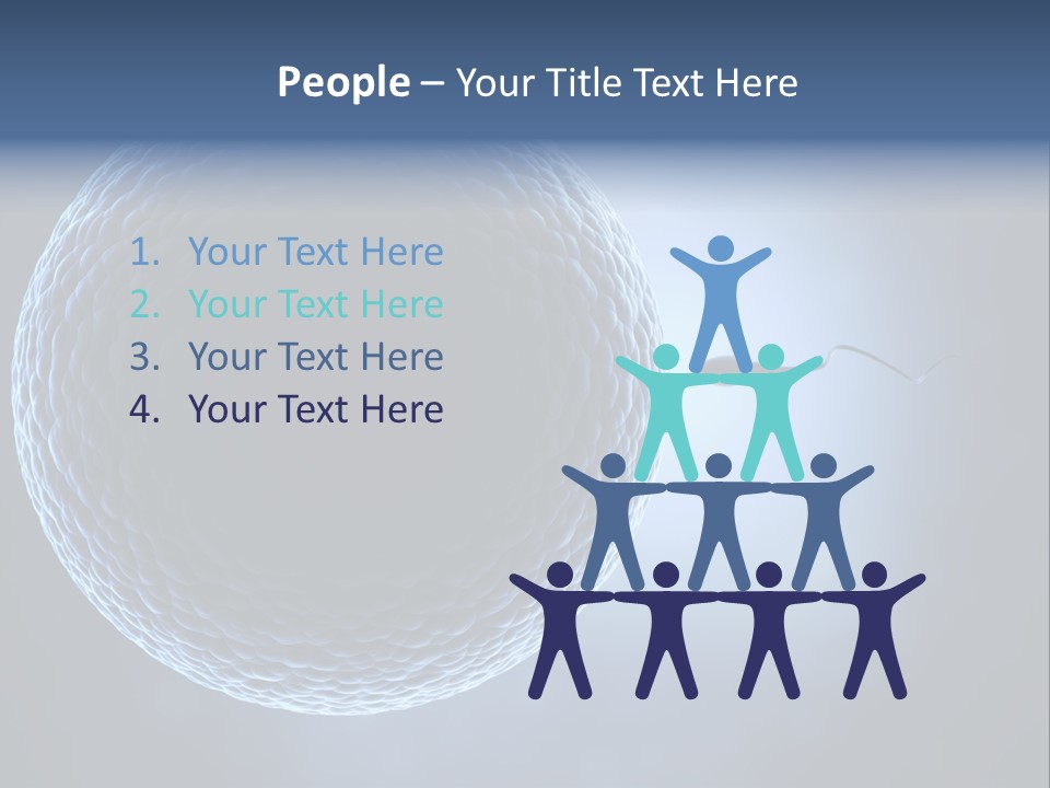 Render Female Micro PowerPoint Template