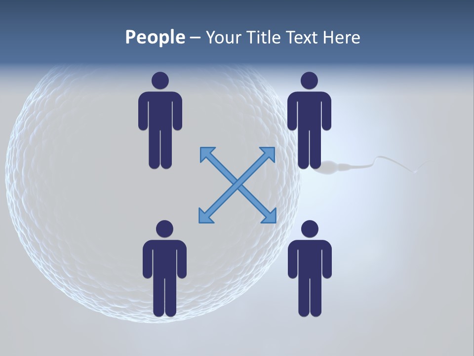 Render Female Micro PowerPoint Template