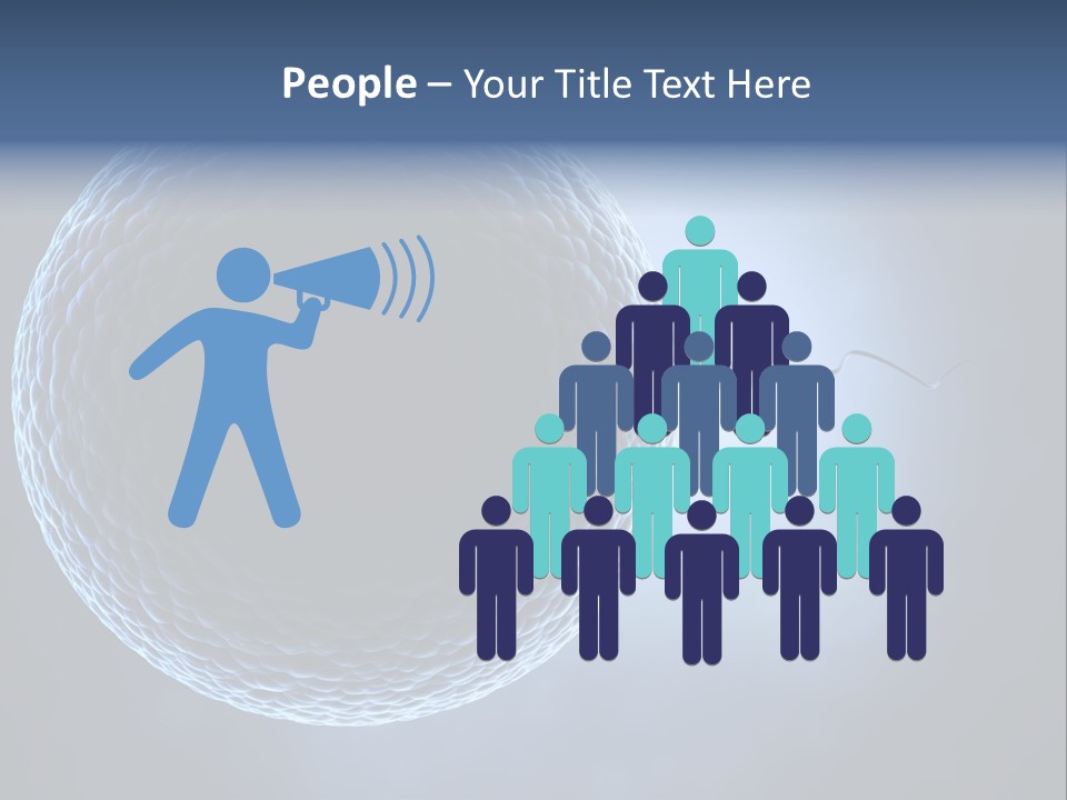 Render Female Micro PowerPoint Template