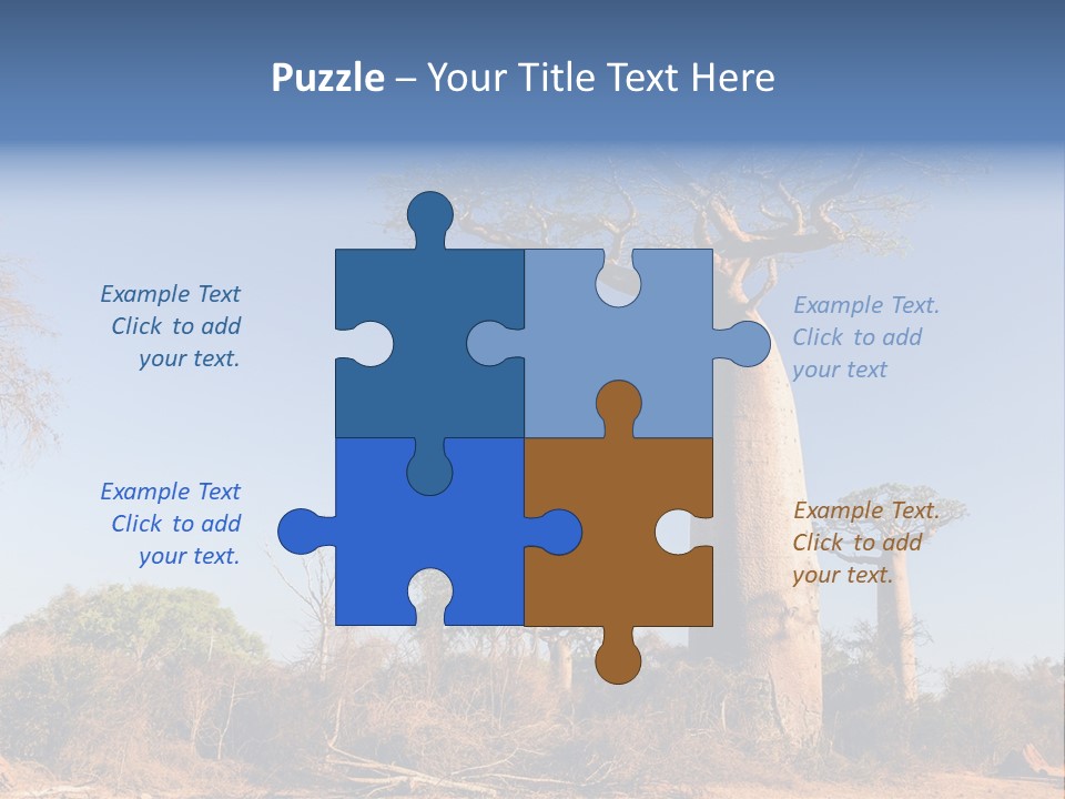 Wild Savanna Safari PowerPoint Template