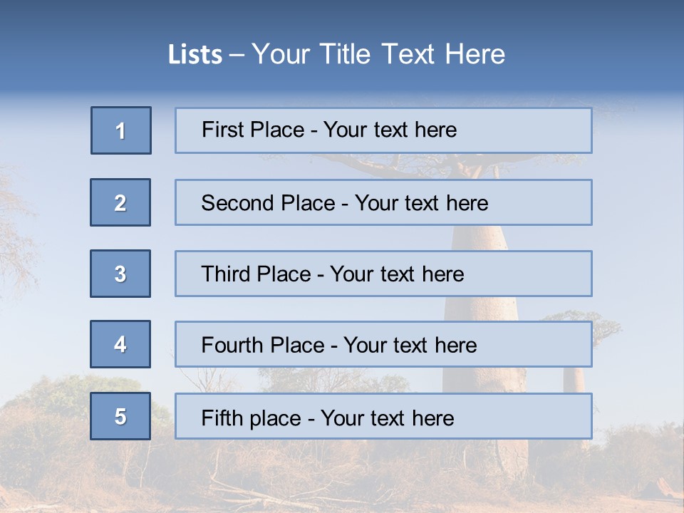 Wild Savanna Safari PowerPoint Template