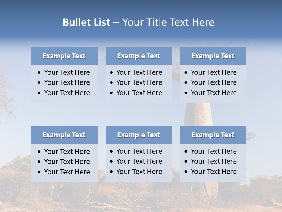 Wild Savanna Safari PowerPoint Template