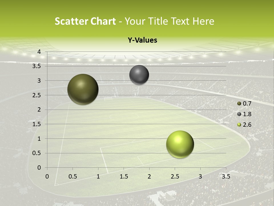 Grass Blue Football PowerPoint Template