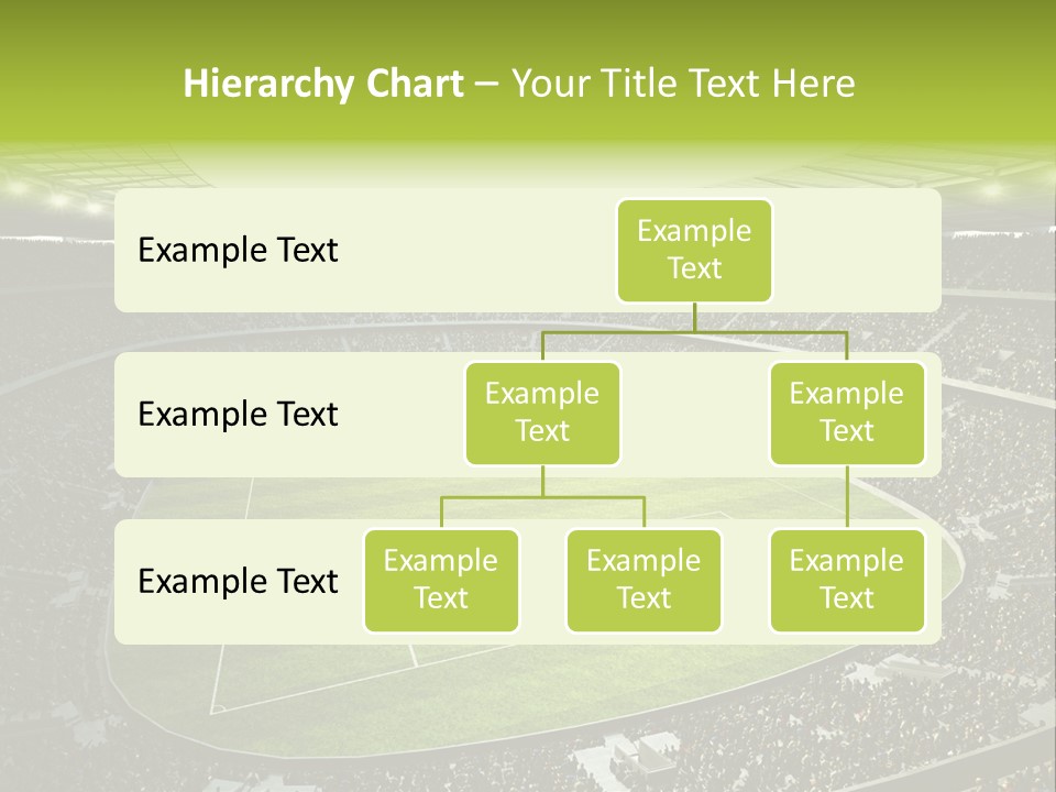Grass Blue Football PowerPoint Template