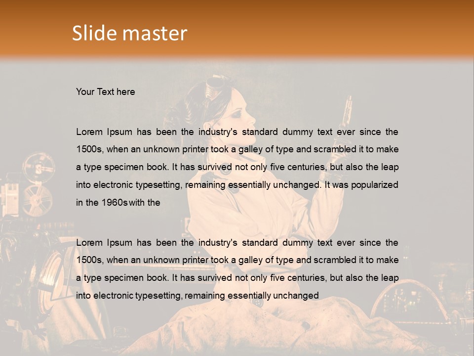 Hom Blouse Potion PowerPoint Template