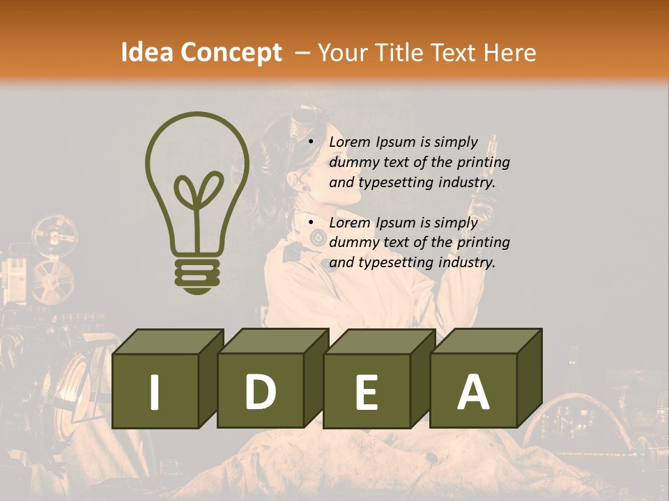 Hom Blouse Potion PowerPoint Template