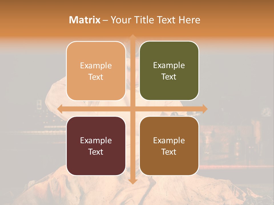 Potion Maladie Femme PowerPoint Template