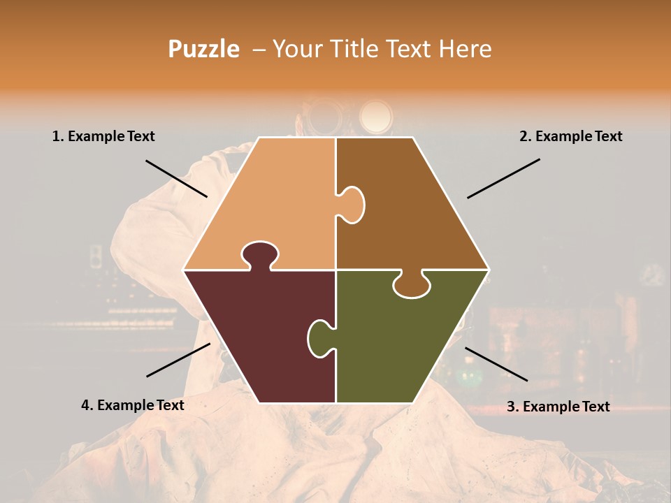 Potion Maladie Femme PowerPoint Template