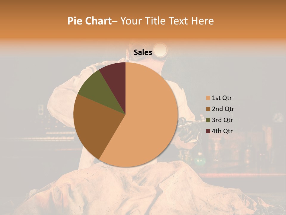 Potion Maladie Femme PowerPoint Template