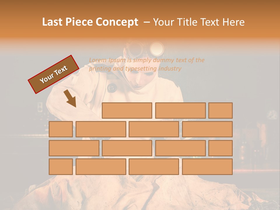 Potion Maladie Femme PowerPoint Template