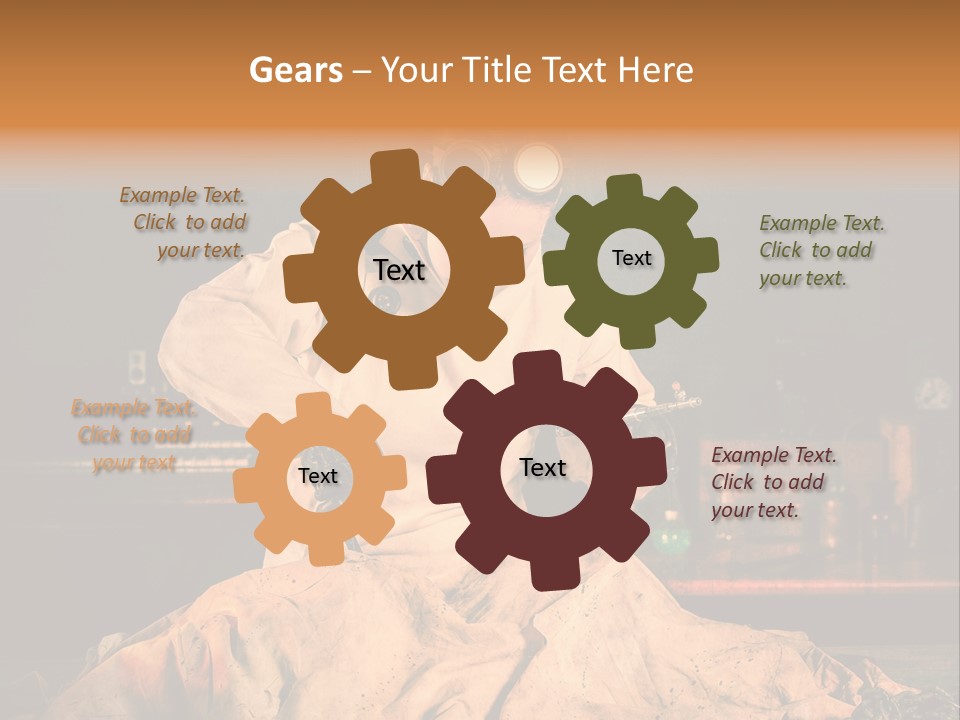 Potion Maladie Femme PowerPoint Template