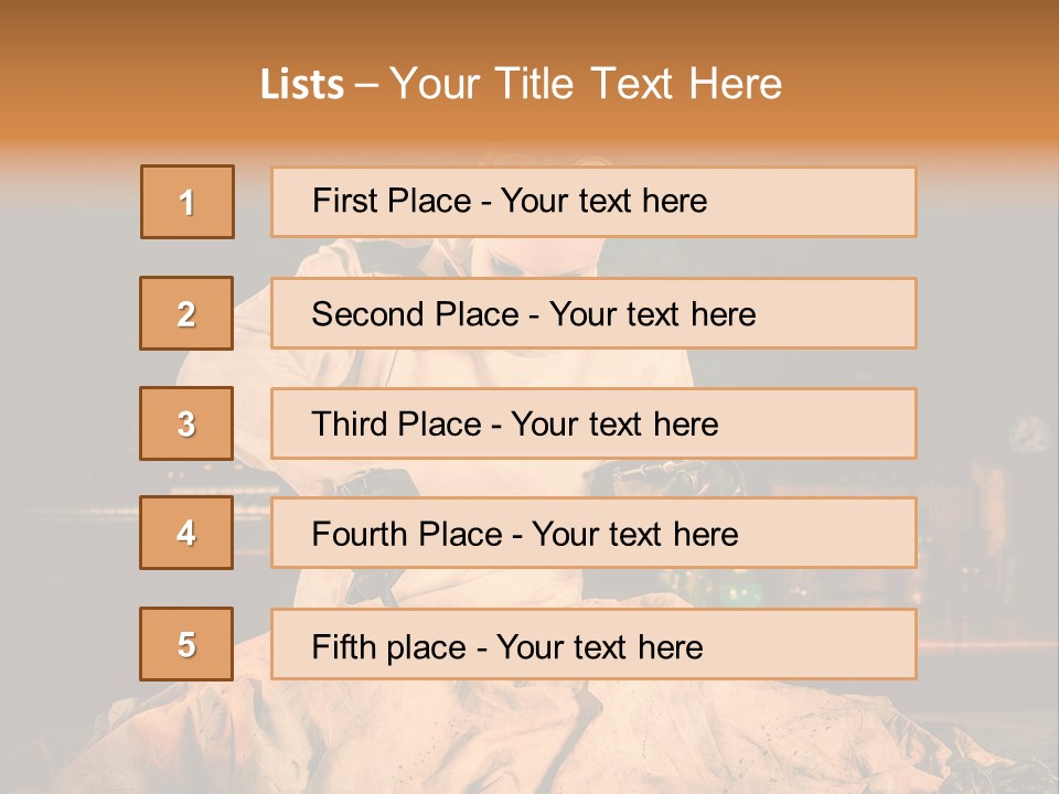 Potion Maladie Femme PowerPoint Template