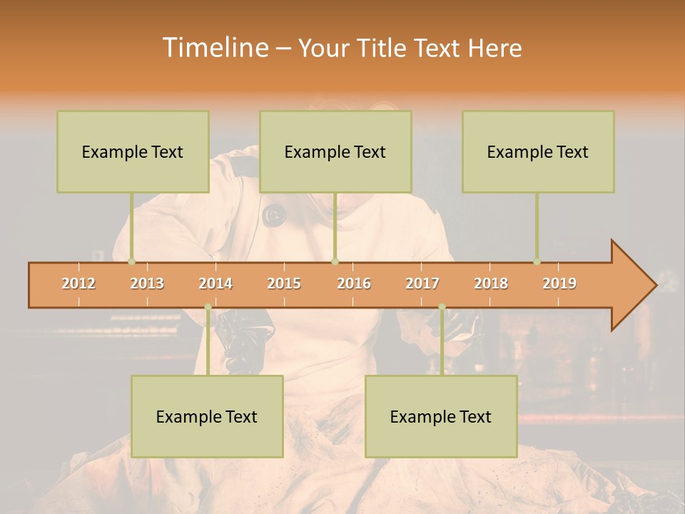 Potion Maladie Femme PowerPoint Template