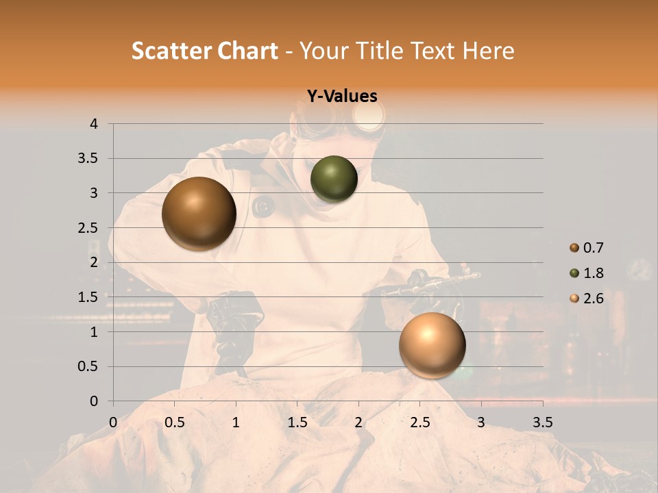 Potion Maladie Femme PowerPoint Template