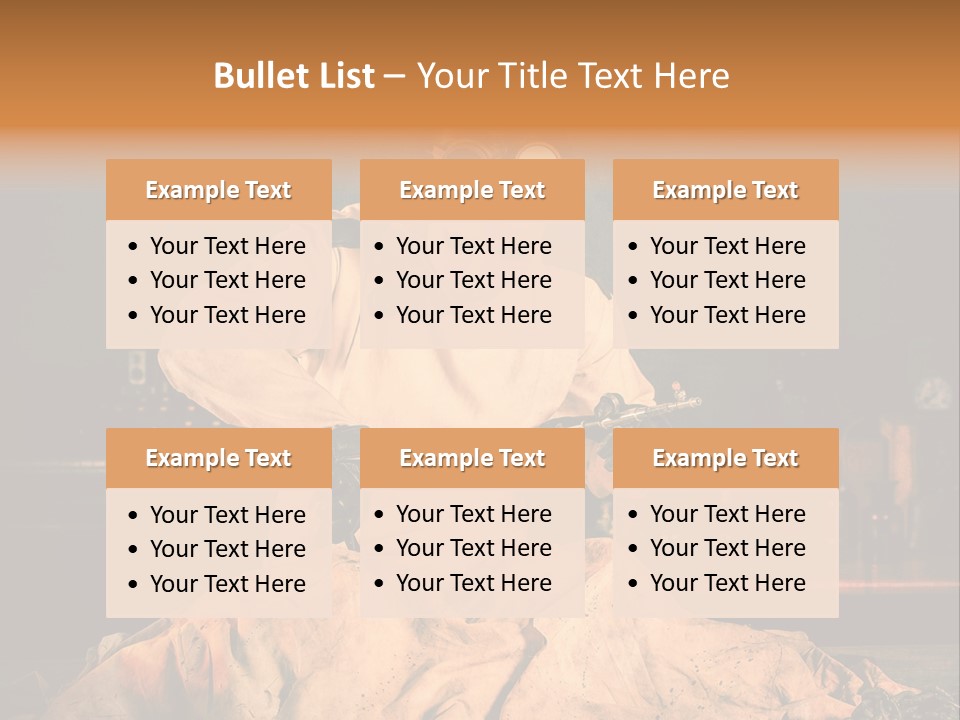 Potion Maladie Femme PowerPoint Template