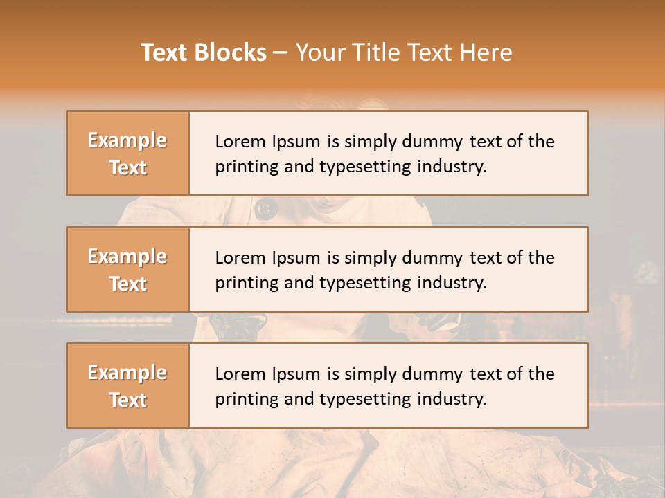 Potion Maladie Femme PowerPoint Template