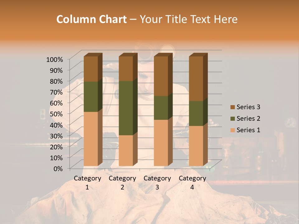 Potion Maladie Femme PowerPoint Template