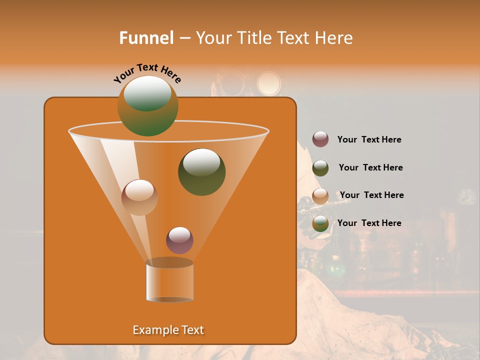 Potion Maladie Femme PowerPoint Template