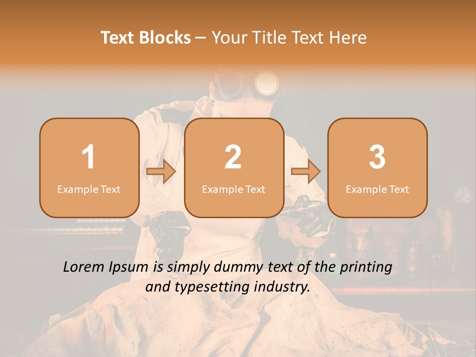 Potion Maladie Femme PowerPoint Template