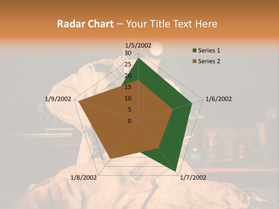 Potion Maladie Femme PowerPoint Template