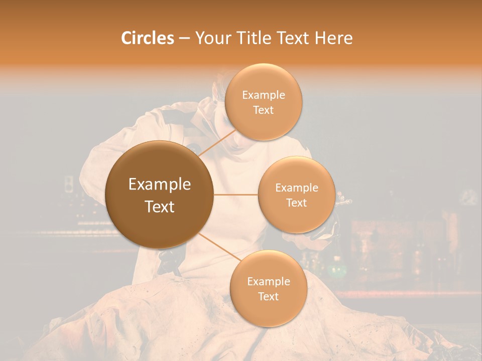 Potion Maladie Femme PowerPoint Template