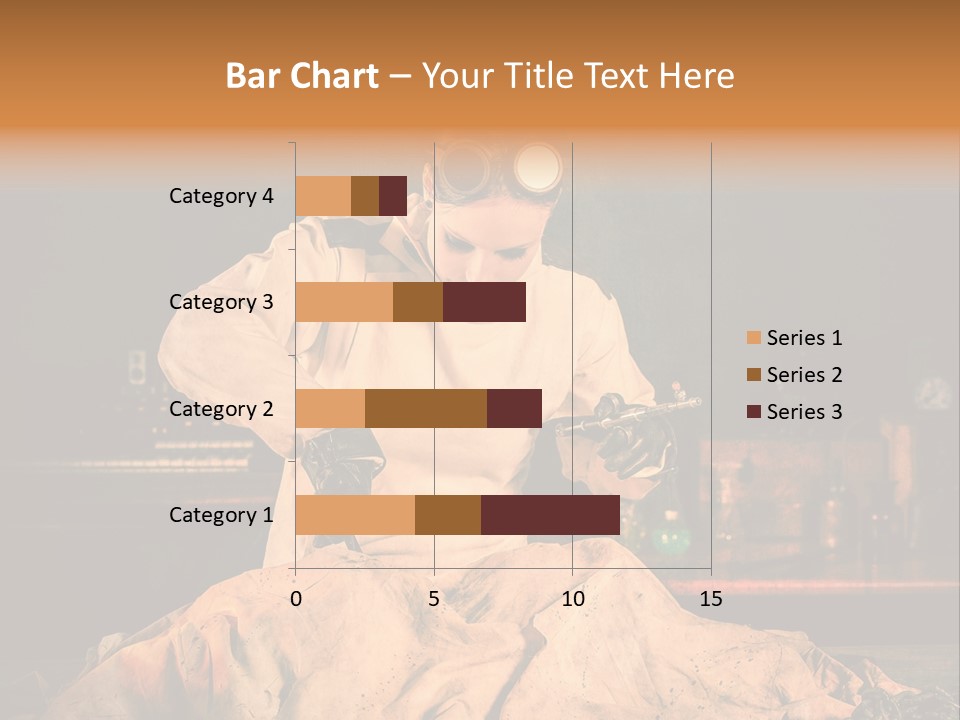 Potion Maladie Femme PowerPoint Template