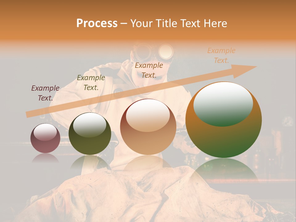 Potion Maladie Femme PowerPoint Template