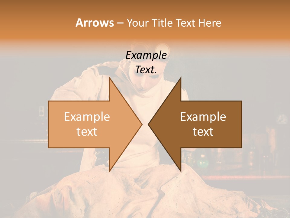 Potion Maladie Femme PowerPoint Template