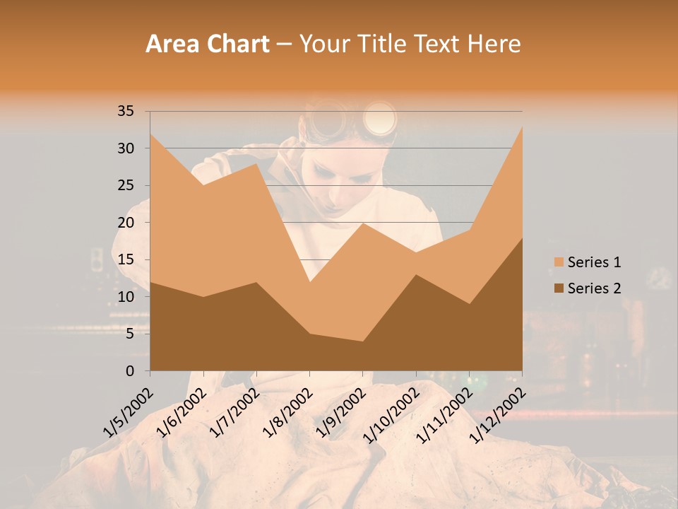 Potion Maladie Femme PowerPoint Template