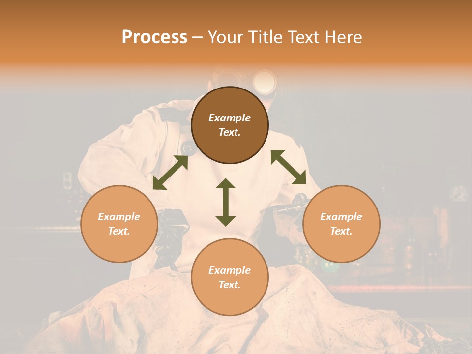 Potion Maladie Femme PowerPoint Template