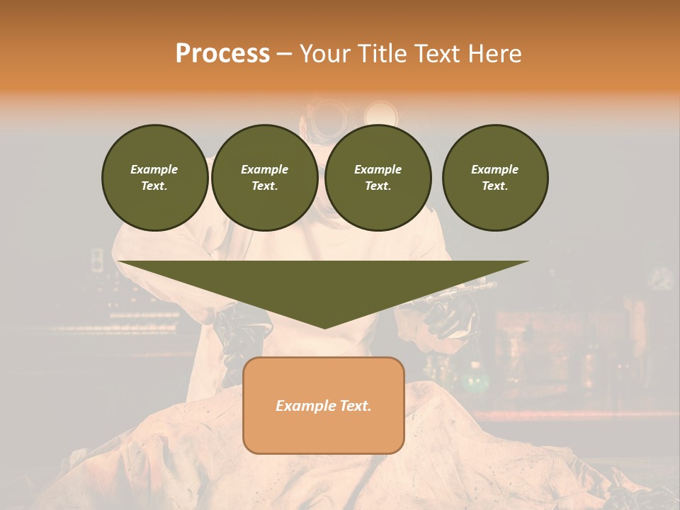 Potion Maladie Femme PowerPoint Template