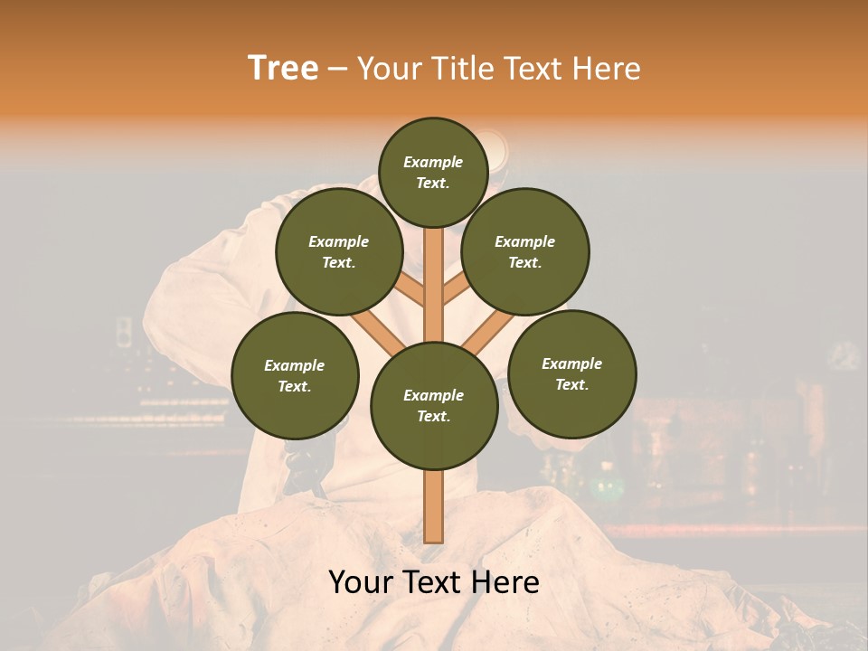 Potion Maladie Femme PowerPoint Template