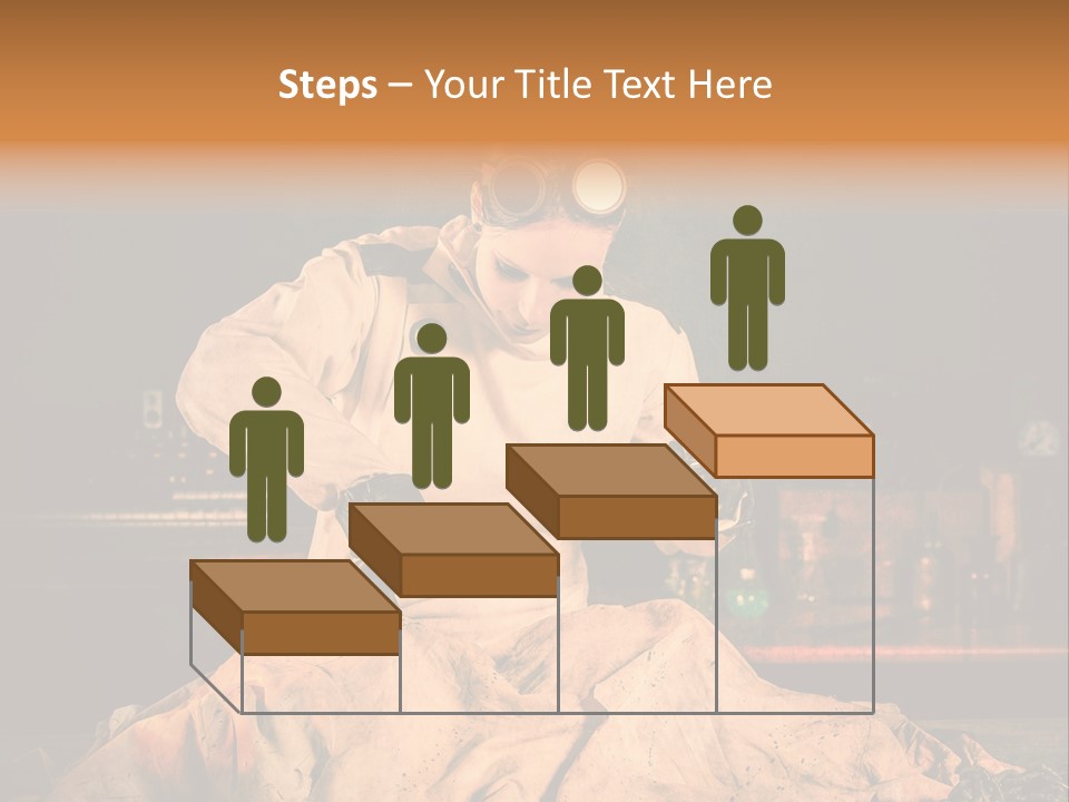 Potion Maladie Femme PowerPoint Template