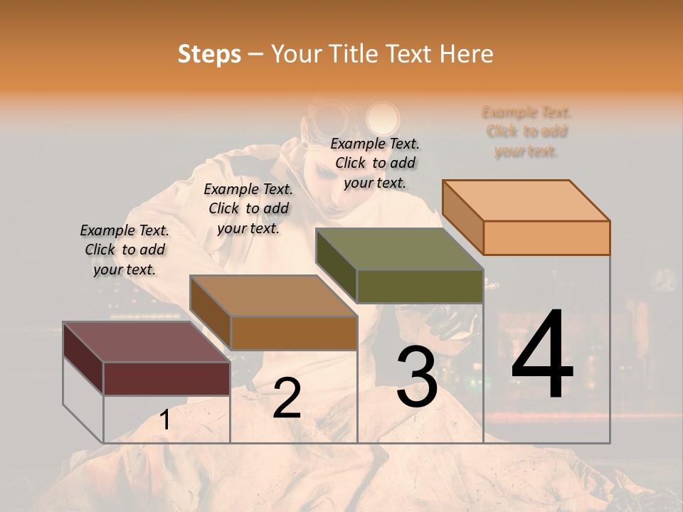 Potion Maladie Femme PowerPoint Template