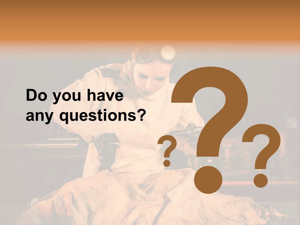 Potion Maladie Femme PowerPoint Template