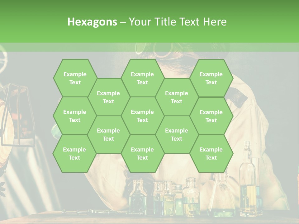 Blouse Pose Vaccin PowerPoint Template